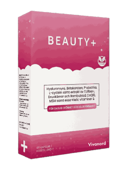 Beauty+ från Medvital — produktförpackning