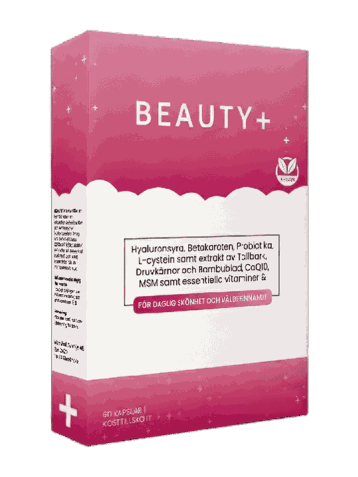 Beauty+ från Medvital — produktförpackning