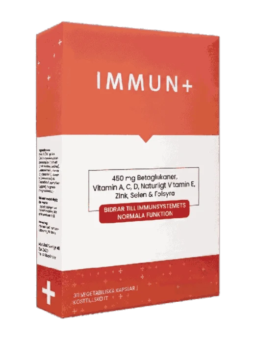 Immun+ — produktförpackning